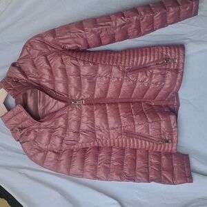 Calvin Klein Women's Puffer Jacket - Mauve/Rose Gold